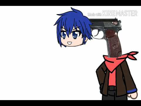 Oh no a gunman! (Gacha Life Version)