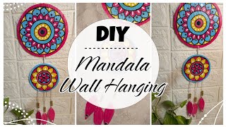 Easy Mandala Wall Hanging || DIY Mandala Wall Hanging ||DIY Wall Decor||Best Out Of Waste