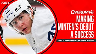 What does Minten need to do for a successful NHL debut? | OverDrive