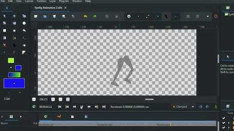 How to animate : Synfig 2d Animation demo with cut out png
