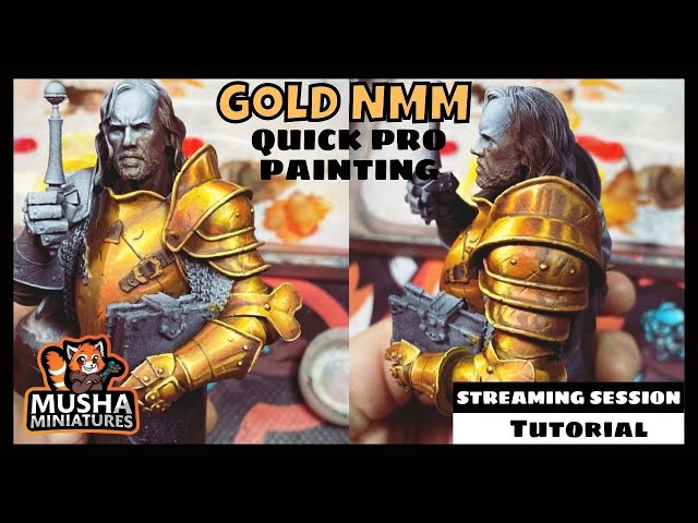 NMM Gold and Painting Patience – Bird with a Brush