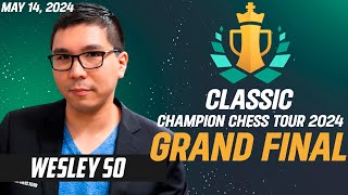 Grand Final 1: Wesley So plays MIRACLE COMEBACK to beat Maxime Vachier-Lagrave - 14 May, 2024 CCT