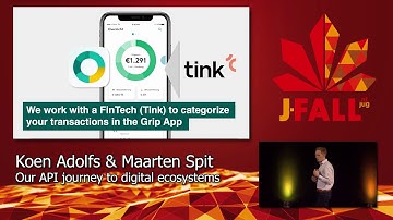 J-Fall 2019: Koen Adolfs & Maarten Spit - Keynote 2: Our API journey to digital ecosystems