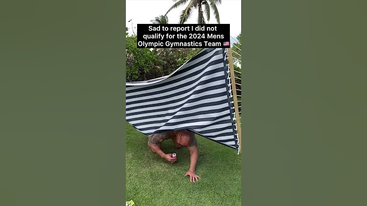Sad To Announce I Did Not Qualify For Mens 2024 Olympic Gymnastics Team
