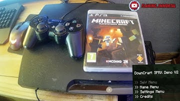 PS3 Minecraft How to Install Mod Menu Use Offline as ruin Lobby