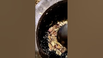 Menumbuk jahe untuk jualan #ginger #jahemerah #jahemerahasli #redginger