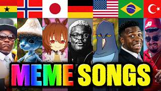 MEME SONGS FROM DIFFERENT COUNTRIES