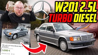 WIEDER bei Kleinanzeigen VERA**** worden! - Mercedes 190er 2.5L TURBODIESEL - XL FEHLERSUCHE!