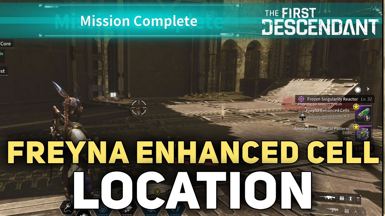 How To Get Freyna Enhanced Cell The First Descendant YouTube