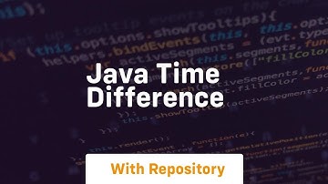 java time difference