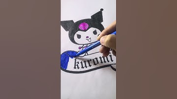 Fun_With_Kuromi_Coloring #newvideo #yotubechannel #subscribe