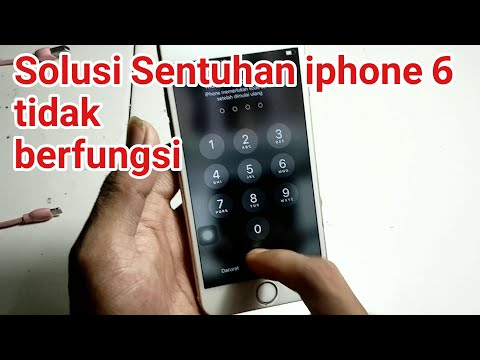 Cara mengatasi layar sentuh iphone 6 tidak berfungsi sebagian tidak dapat disentuh [fix touchscreen]