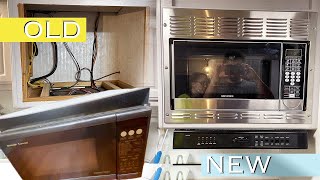 RV Microwave Convection Oven Replacement and Upgrade