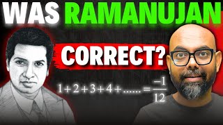 REAL TRUTH Behind Ramanujan Paradox |  1+2+3+4+....... = -1/12 | NMS Sir