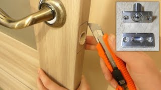 защелка для дверей, шариковый дверной фиксатор установка  door latch