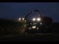 Silage of corn with Claas and FENDT - Day and Night - Ruwet à l&#39;ensilage de maïs