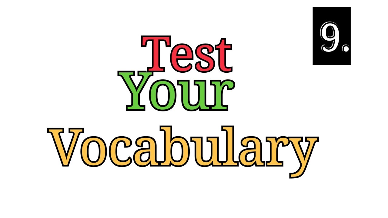 english-vocabulary-test-with-answers-9-dear-english-youtube