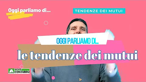 Come sono ora i tassi dei mutui oggi?