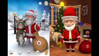 Talking Santa Vs Playing Santa - Free Game For Ios Iphone Ipad And Android