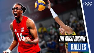 Insane women's volleyball rallies at Tokyo 2020! 🏐🔥 by Olympics 64,968 views 3 weeks ago 6 minutes, 33 seconds