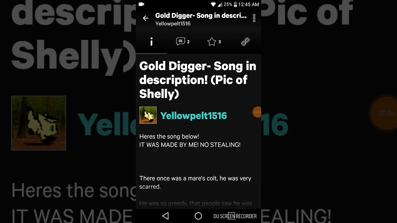Gold Digger~ Song by Yasheari #1 - YouTube