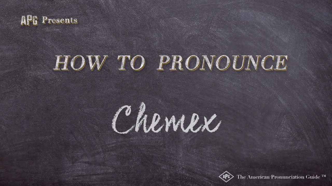 How Do You Pronounce Chemex