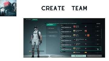 How to Create Team in Once Human