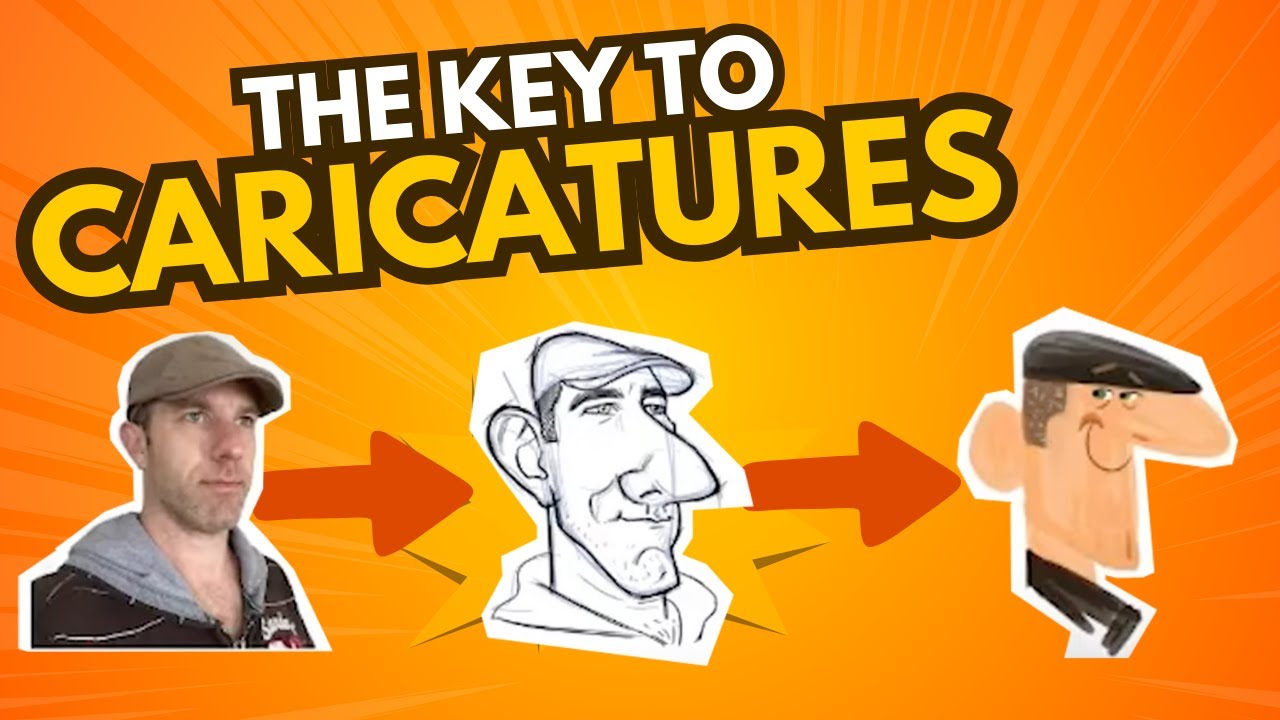 The Key to Drawing Caricatures! | Stephen Silver