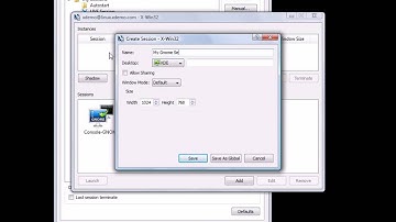 Creating a LIVE Desktop Session