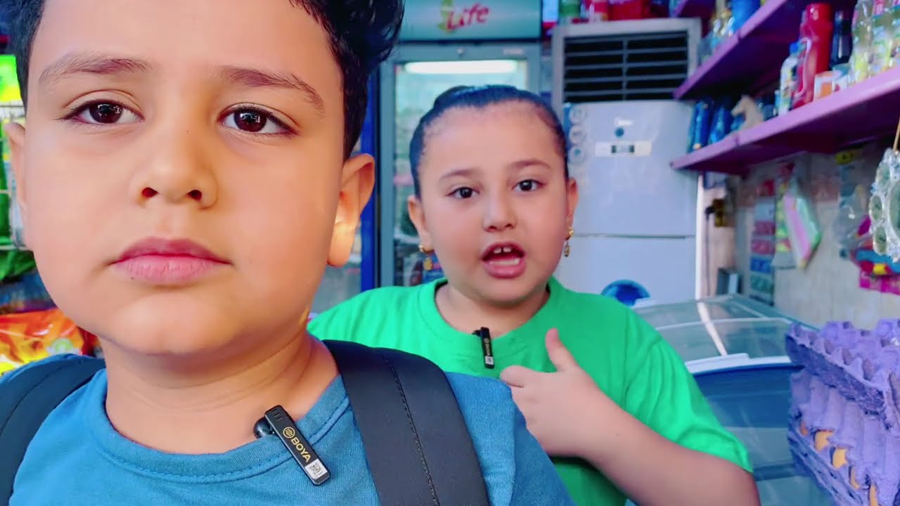 طفله تحب المدرسه وابوه يبطله شوفو اصار