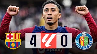 Barcelona vs Getafe [4-0], La Liga 2023/24 - MATCH REVIEW