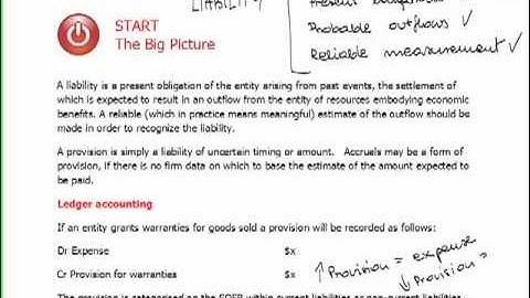 FIA FA2 - 3 Provisions