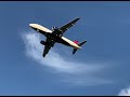 Delta Airlines Airbus A320-212 Landing at Charleston International Airport-3/12/22