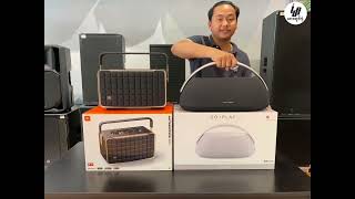 តេស្តសម្លេងបាស JBL vs HARMAN KARDON  Test JBL Authentic 300 vs GO+PLAY3