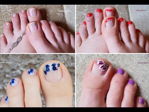 30+ Toe Nail Designs: Adorable Nail Art Ideas for Beginners | Fashionterest
