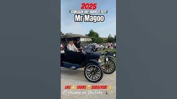 2025 Harvest fest  Sturgeon Bay Wisc Mr Magoo