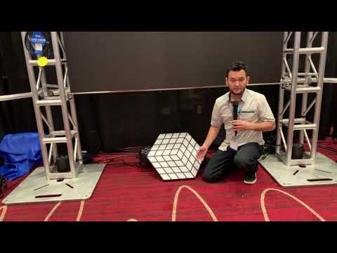 DJ Expo - Blizzard LIghting Squarodox 3D