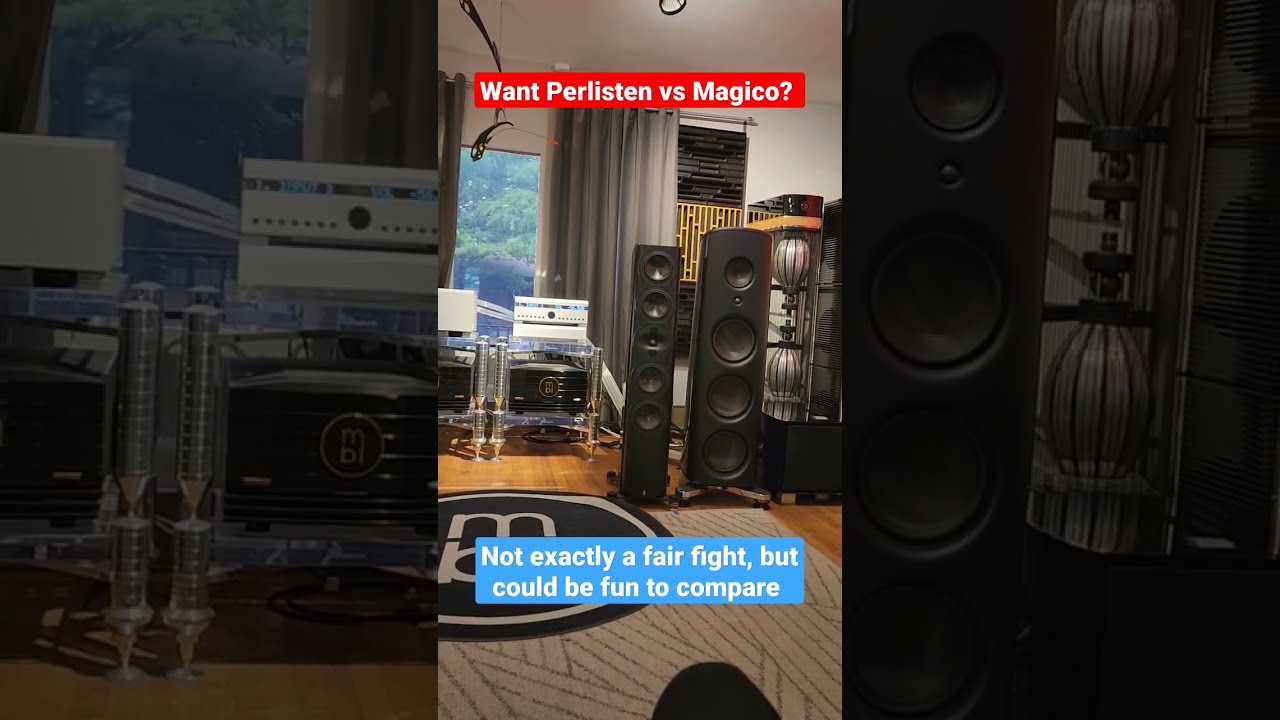 Magico Versus Perlisten 3mA Audio
