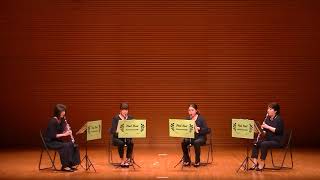 デュボア作曲「クラリネット四重奏曲」 - YouTube