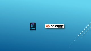 GNS3 and PaloAlto (PANOS) Integration