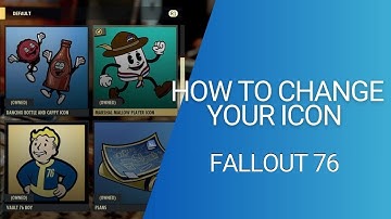 how to change your icon in fallout 76