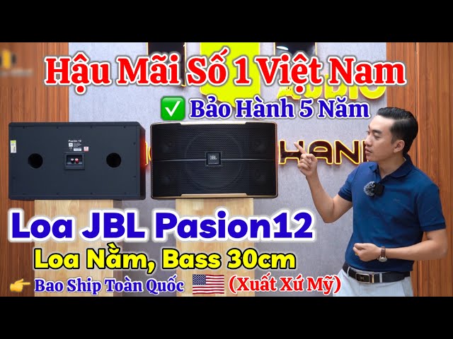 Loa Karaoke JBL Pasion 12 chính hãng, giá rẻ, trả góp 0%