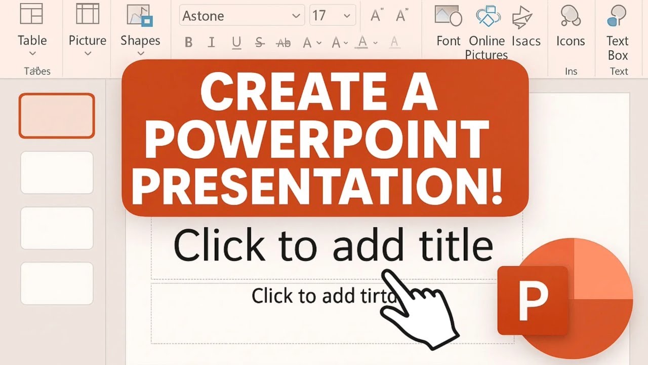 How to Create a PowerPoint Presentation! Step-by-step tutorial for ...