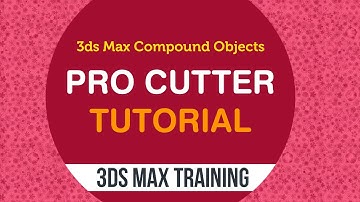 3ds max ProCutter tutorial in telugu