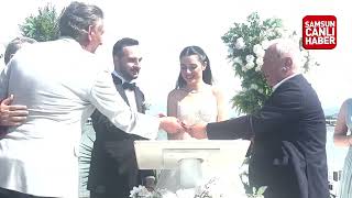 Samsun'da rüya gibi nikah! Gizem ile Yiğit mutluluğa \