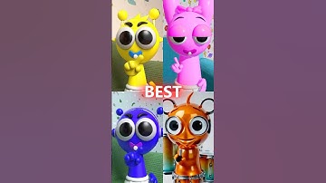 baby sprunki owakcx and oren play squid game song #sprunki #meme #cute #cocomelon #incredibox