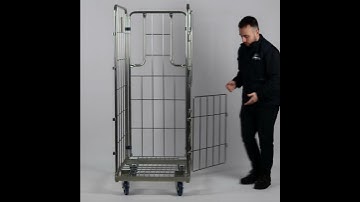 SUMAL | RB 432 el roll container para lavandería hospitalaria y otros sectores