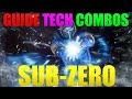MK11 - Sub-Zero Guide (Tech and Combos) all variations: Dead of Winter, Thin Ice, and Avalanche