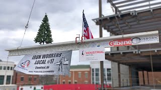 March 15, 2022 – Courthouse Topping Out Ceremony