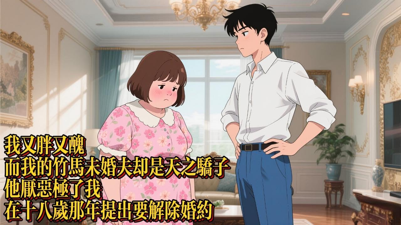 我又胖又醜，而我的竹馬未婚夫卻是天之驕子，他厭惡極了我，在十八歲那年提出要解除婚約|恐怖動漫|懸疑動漫|虐心動漫